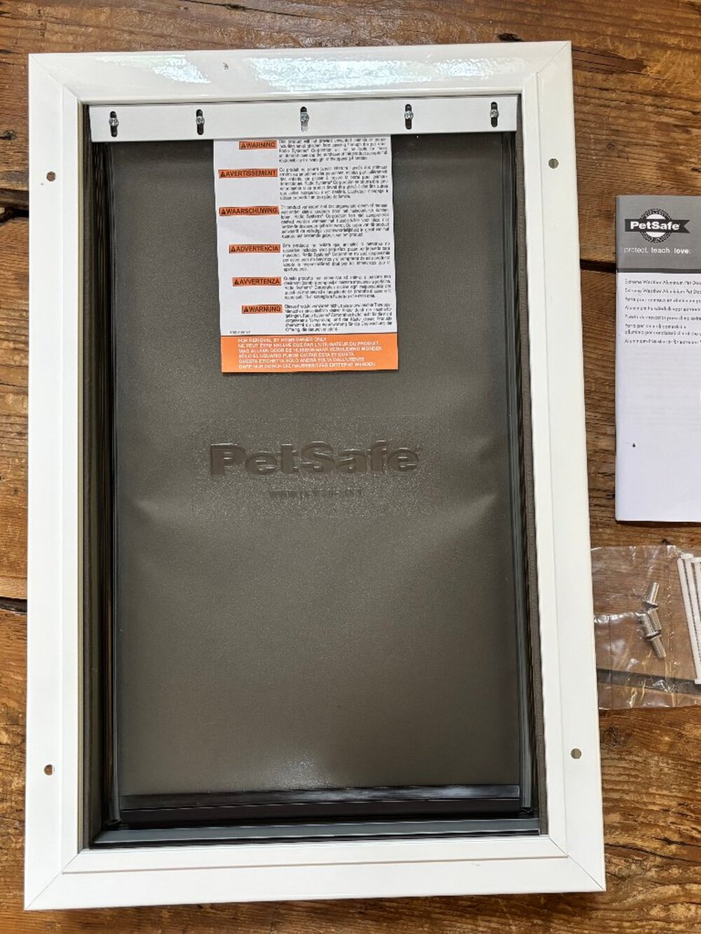 PetSafe Aluminum Extreme Weather Dog & Cat Door, Large